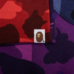 Crazy Camo Shark Sweat Shorts - Red -Feature store A Bathing Ape Crazy Camo Shark Sweat Shorts Red 001SPI201003M RED 01 03 23 Feature VR 8