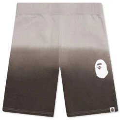 Gradation Sweat Shorts - Brown