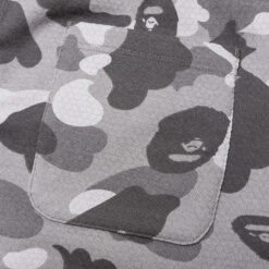 Honeycomb Camo Shark Sweat Shorts - Grey -Feature store A Bathing Ape Honeycomb Camo Shark Sweat Shorts Gray 001SPJ301009M GRA 06 30 23 Feature JP 10