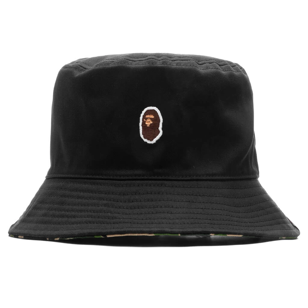 One Point Reversible Hat - Black 3 One Point Reversible Hat - Black