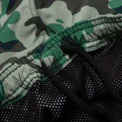 Woodland Camo Beach Shorts - Olive Drab -Feature store A Bathing Ape Woodland Camo Beach Shorts Olive Drab 001SPJ201001M OLD 06 29 23 Feature KN 8