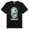 Woodland Camo By Bathing Ape Tee - Black -Feature store A Bathing Ape Woodland Camo By Bathing Ape Tee Black 001TEJ301032M BLK 06 29 23 Feature KN MG
