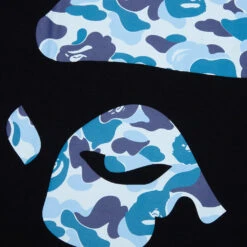 ABC Camo Ape Face Tee - Black/Blue 8 ABC Camo Ape Face Tee - Black/Blue -Feature store ABC Camo Ape Face Tee BlackBlue 001TEK301007M BLKBLU 05 24 24 Feature JP