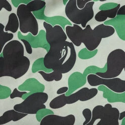 ABC Camo Open Collar S/S Shirt - Green -Feature store ABC Camo Open Collar S S Shirt Green 001SRL301007M GRN 08 10 25 Feature JA 5