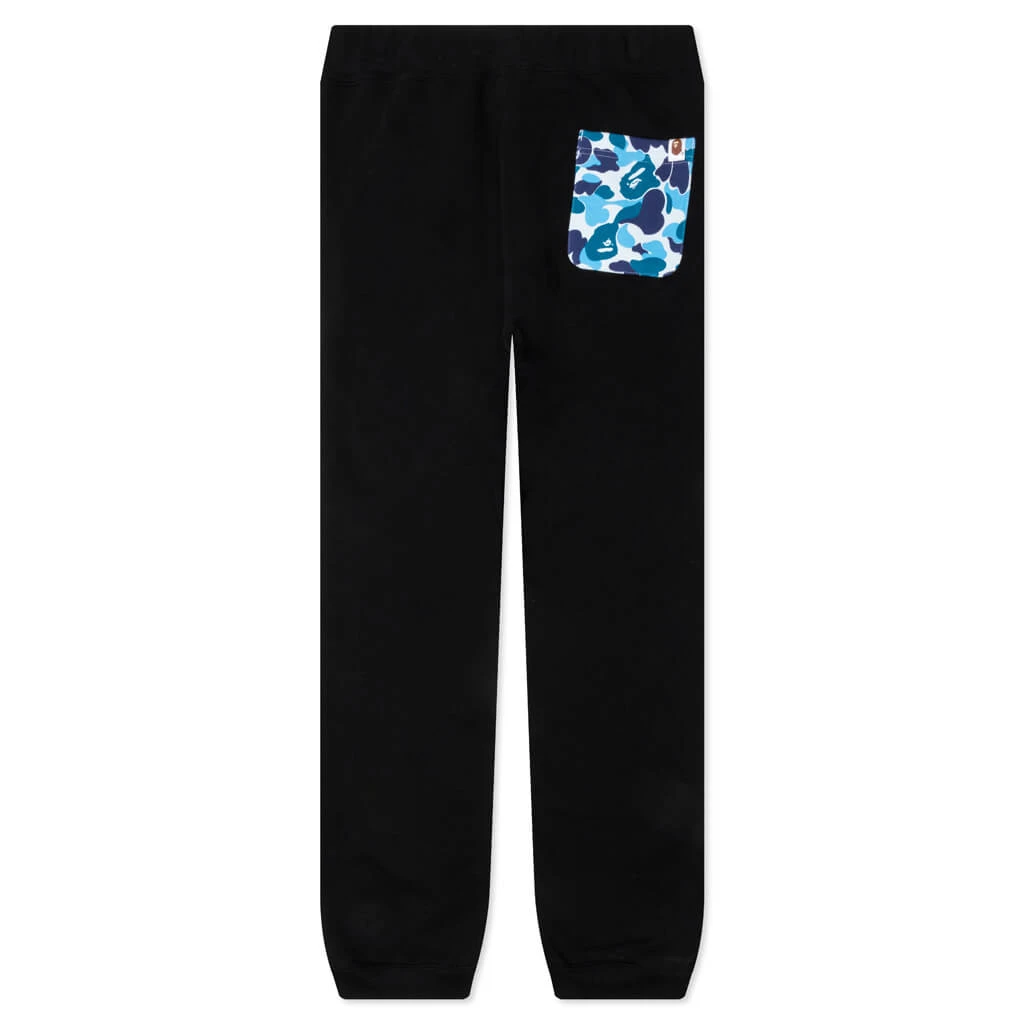 ABC Camo Shark Sweat Pants - Black 4 ABC Camo Shark Sweat Pants - Black - Image 2