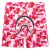 ABC Camo Shark Sweat Shorts - Pink 2 ABC Camo Shark Sweat Shorts - Pink -Feature store ABC Camo Shark Sweat Shorts Pink 001SPK301001M PNK 04 24 24 Feature KN