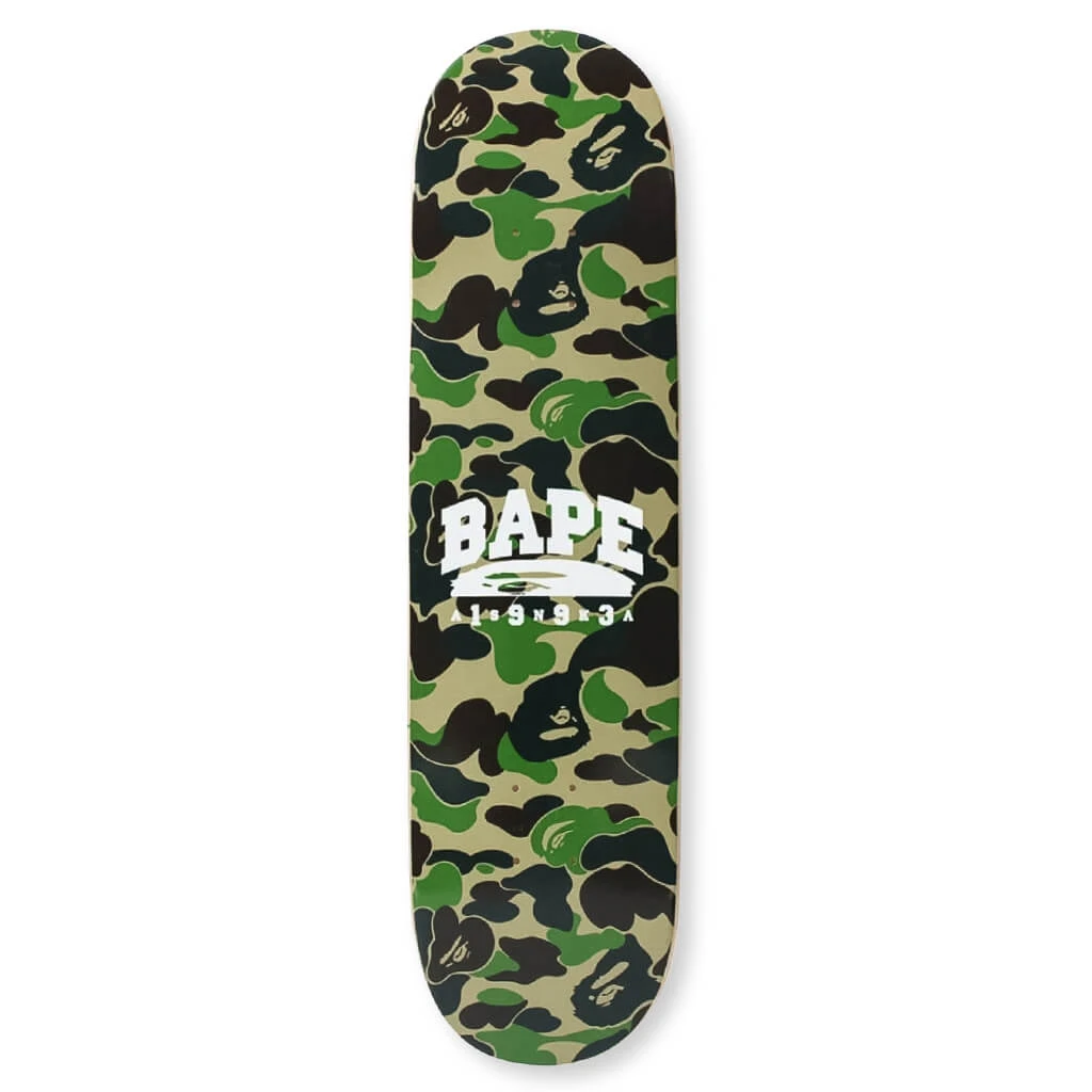 ABC Camo Skateboard - Green 3 ABC Camo Skateboard - Green