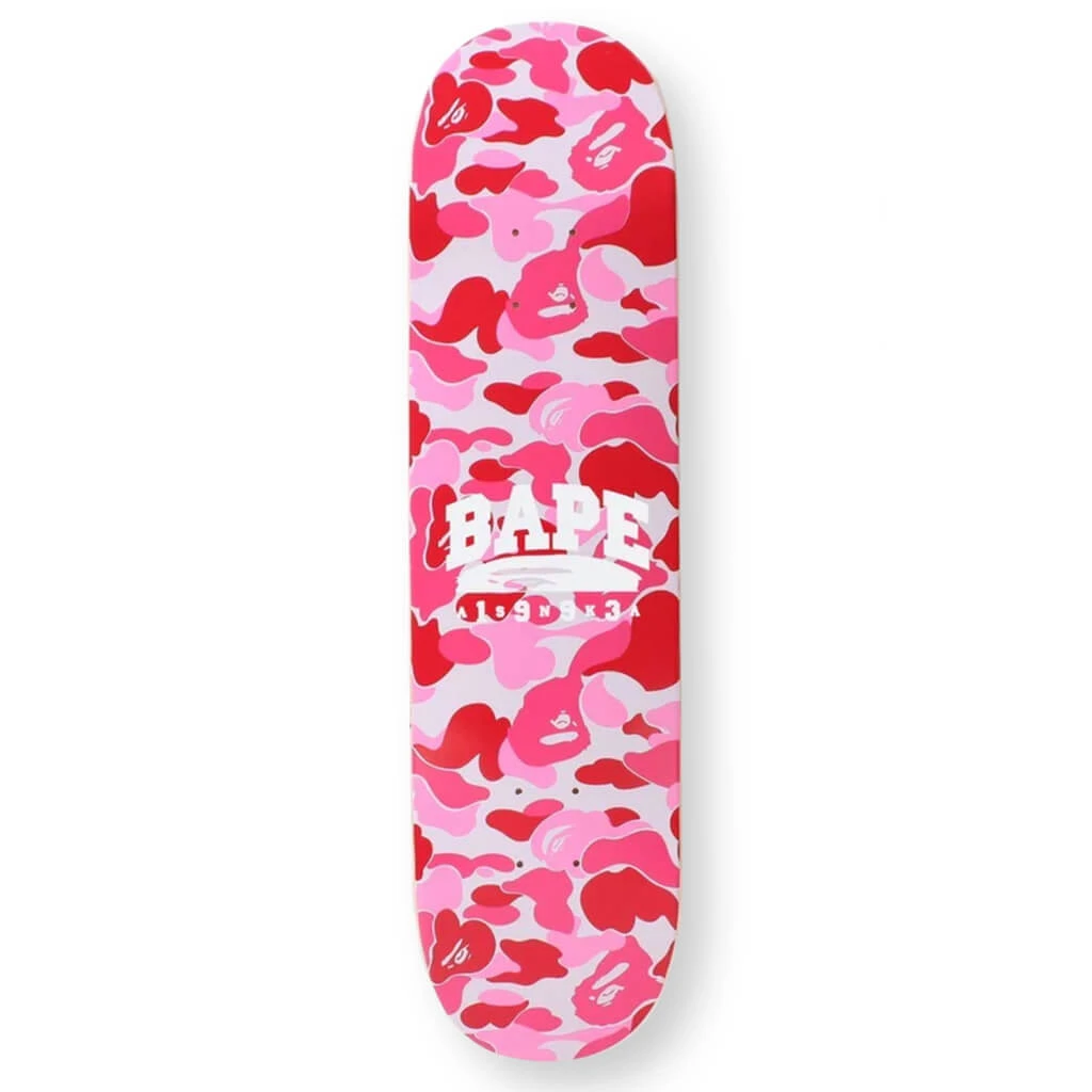 ABC Camo Skateboard - Pink 3 ABC Camo Skateboard - Pink