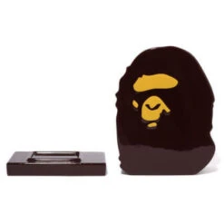 Ape Head Incense Holder - Brown -Feature store ABathingApeApeHeadMultiTray Brown001HOJ301007M BRW 4