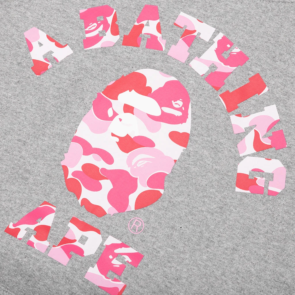 Abc Camo College Pullover Hoodie - Gray 5 Abc Camo College Pullover Hoodie - Gray - Image 3