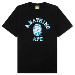 Abc Camo College Tee - Black/Blue
