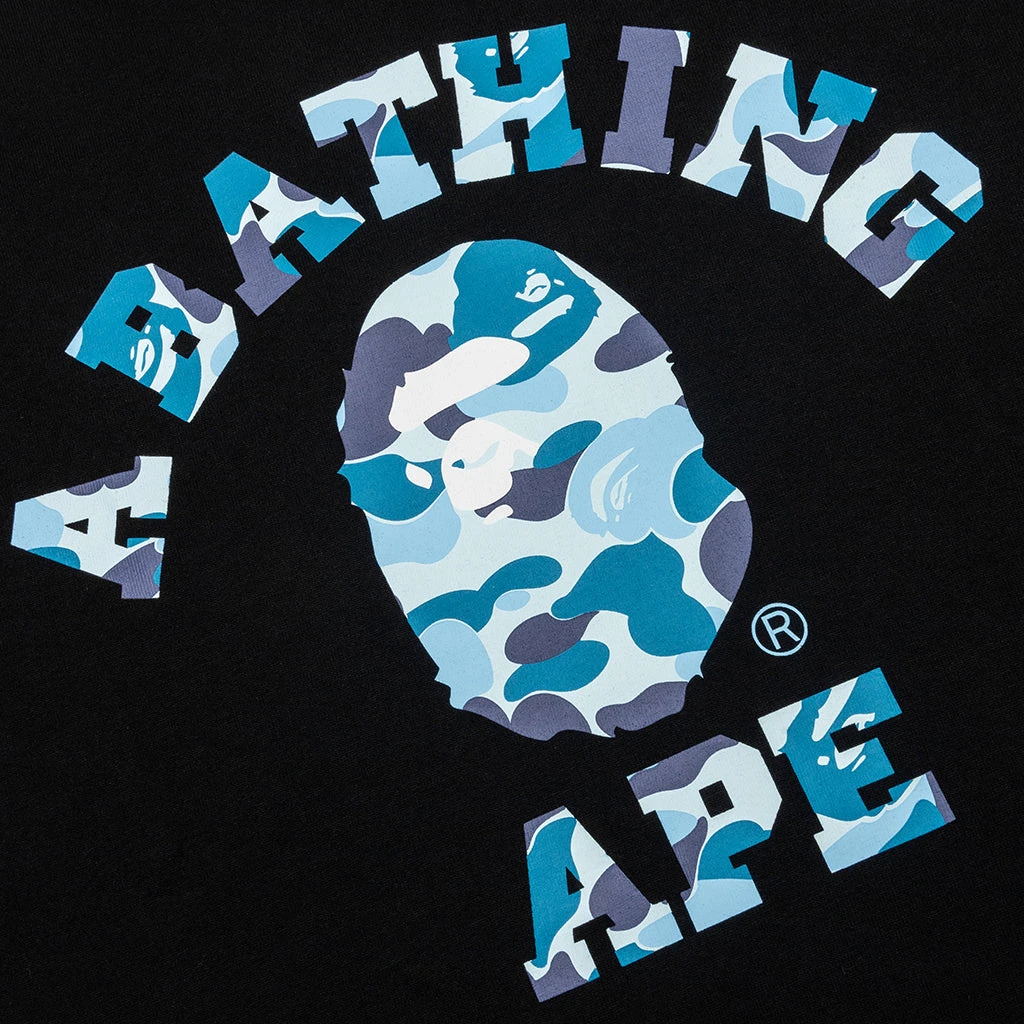 Abc Camo College Tee - Black/Blue 5 Abc Camo College Tee - Black/Blue - Image 3