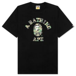 Abc Camo College Tee - Black/Green