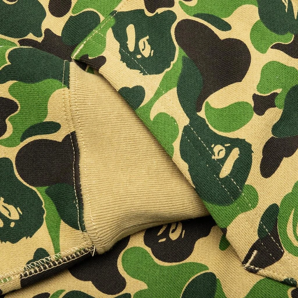 Abc Camo Double Shark Full Zip Hoodie - Green 9 Abc Camo Double Shark Full Zip Hoodie - Green - Image 7