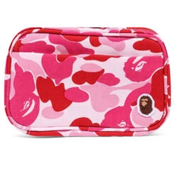 Abc Camo Gadget Pouch - Pink