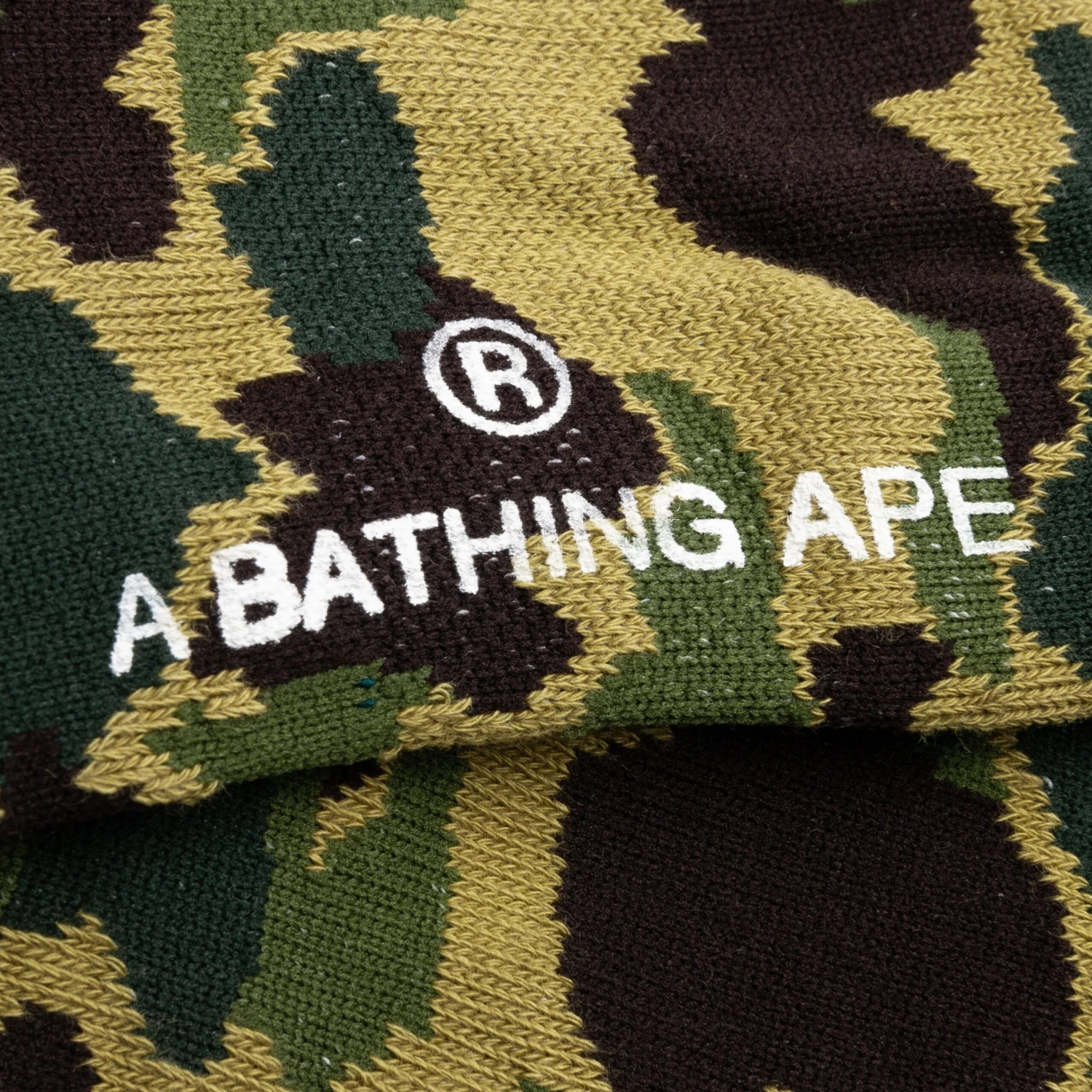 Abc Camo Jacquard Socks - Green 4 Abc Camo Jacquard Socks - Green - Image 2