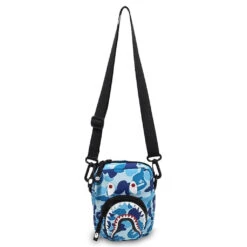 Abc Camo Shark Mini Bag - Blue