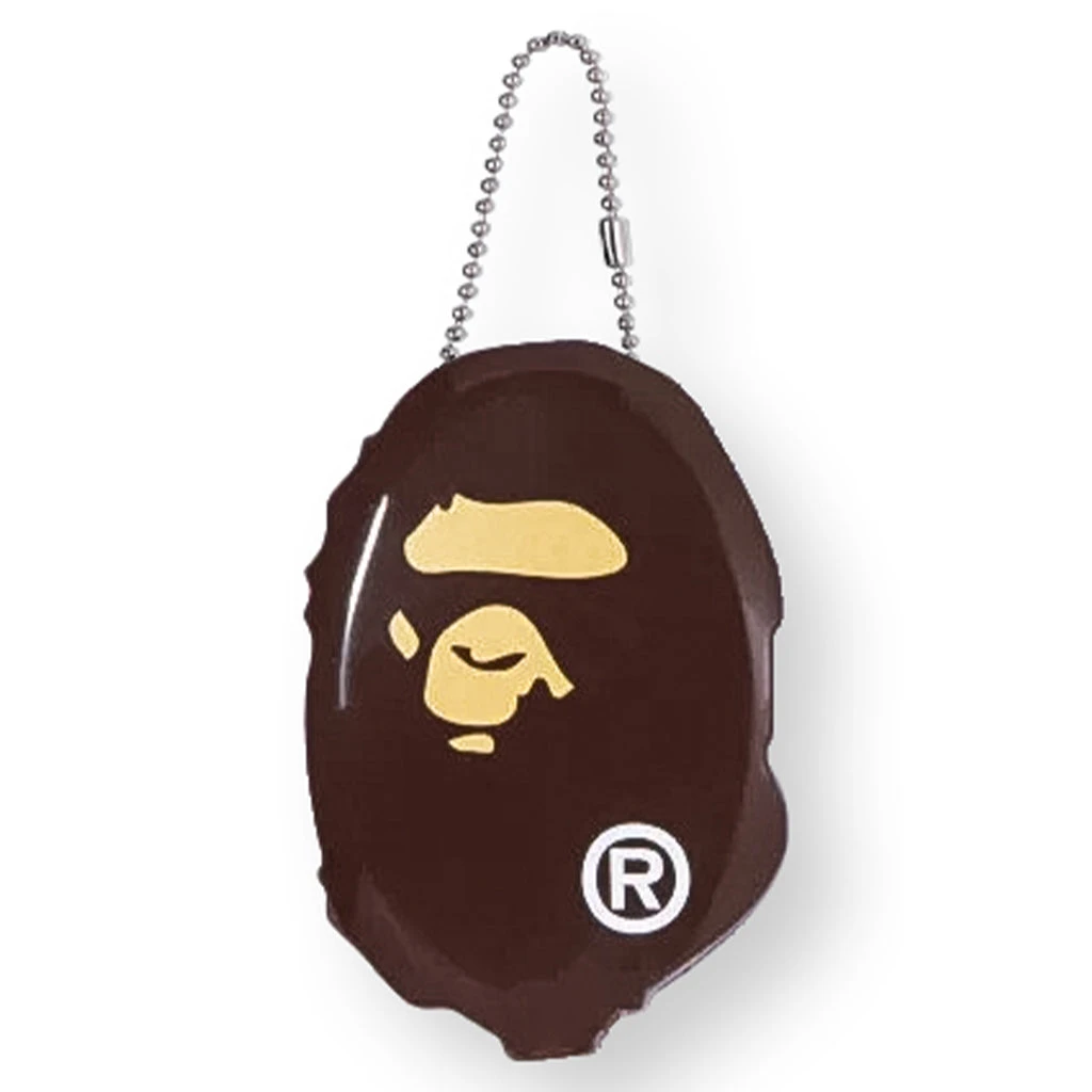 Ape Head Coin Case - Brown 3 Ape Head Coin Case - Brown