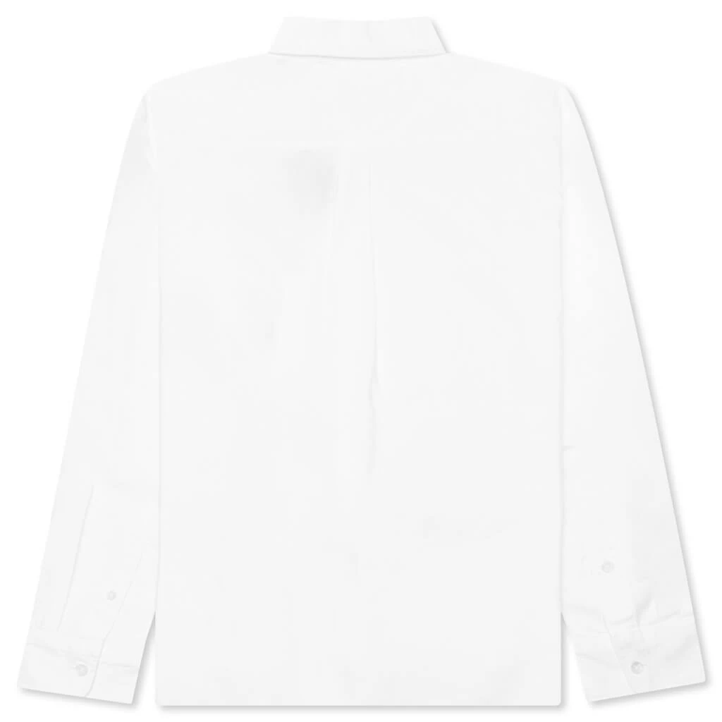 Ape Head One Point Oxford Shirt - White 4 Ape Head One Point Oxford Shirt - White - Image 2