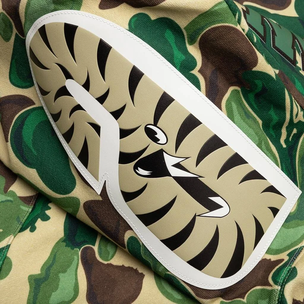 Bape Art Camo Shark Hoodie - Green 8 Bape Art Camo Shark Hoodie - Green - Image 6