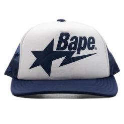 Bape STA Mesh Cap - Navy