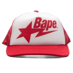 Bape STA Mesh Cap - Red