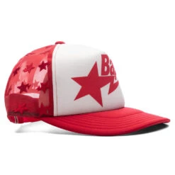 Bape STA Mesh Cap - Red -Feature store Bape STA Mesh Cap Red 001CPK801009M RED 09 04 24 Feature KN 4