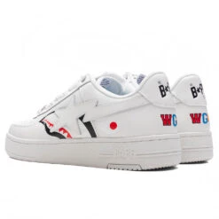 Bape STA Shark M2 - White -Feature store Bape STA Shark M2 White 001FWK801307M WHT 12 22 24 Feature VR 4