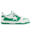 Bape Sk8 Sta #1 - Green 2 Bape Sk8 Sta #1 - Green -Feature store Bape Sk8 Sta 1 Green 001FWK301308M GRN 03 13 24 Feature KN