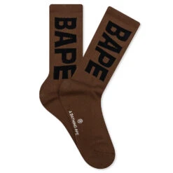 Bape Socks - Brown