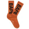 Bape Socks - Orange 2 Bape Socks - Orange -Feature store Bape Socks Orange 001SOK701006M ORG 01 10 25 Feature VR