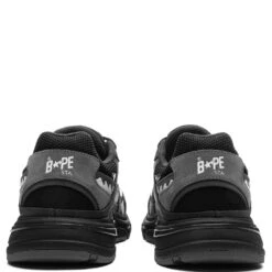 Shark Sta #2 M2 - Black 9 Shark Sta #2 M2 - Black -Feature store Bape Sports Runner M2 Black 001FWK301323M BLK 04 24 25 Feature KN 6