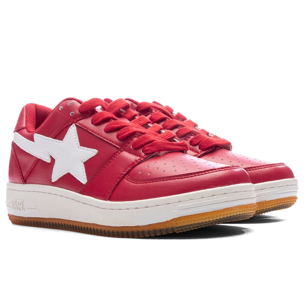 Bape STA 1 Low 'Shark Sole' - Red 4 Bape STA 1 Low 'Shark Sole' - Red - Image 2