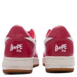 Bape STA 1 Low 'Shark Sole' - Red 9 Bape STA 1 Low 'Shark Sole' - Red -Feature store Bape Sta 1 Low Shark Sole Red 001FWC701003X RED 08 28 25 Feature VR 6