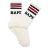 Bape Stripe Socks - Black/Red 2 Bape Stripe Socks - Black/Red -Feature store Bape Stripe Socks BlackRed 001SOK801003M BKB 09 03 24 Feature JP