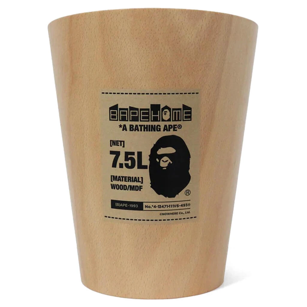 Bape X Umbra Woodrow Trash Can - Beige 4 Bape X Umbra Woodrow Trash Can - Beige - Image 2