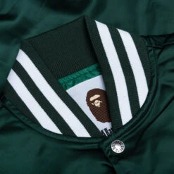 Baseball Varsity Jacket - Green -Feature store Baseball Varsity Jacket Green 001LJL301011M GRN 08 11 25 Feature KN 6