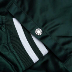 Baseball Varsity Jacket - Green -Feature store Baseball Varsity Jacket Green 001LJL301011M GRN 08 11 25 Feature KN 8