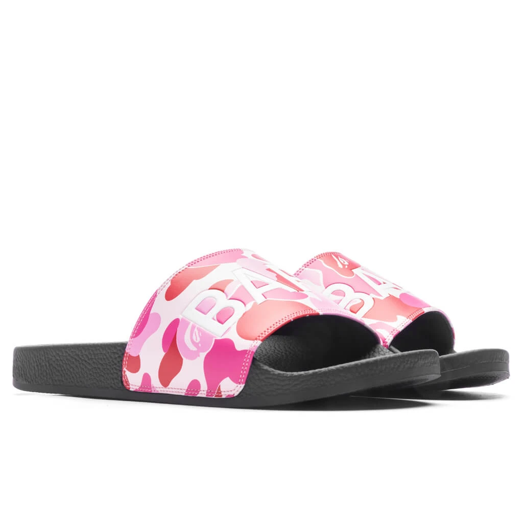 Abc Camo Slide Sandals - Pink 6 Abc Camo Slide Sandals - Pink - Image 4