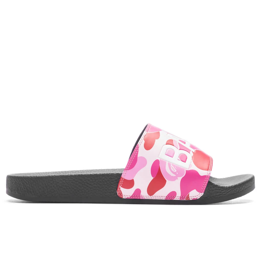 Abc Camo Slide Sandals - Pink 3 Abc Camo Slide Sandals - Pink