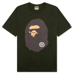 Big Ape Head Tee - Olive Drab