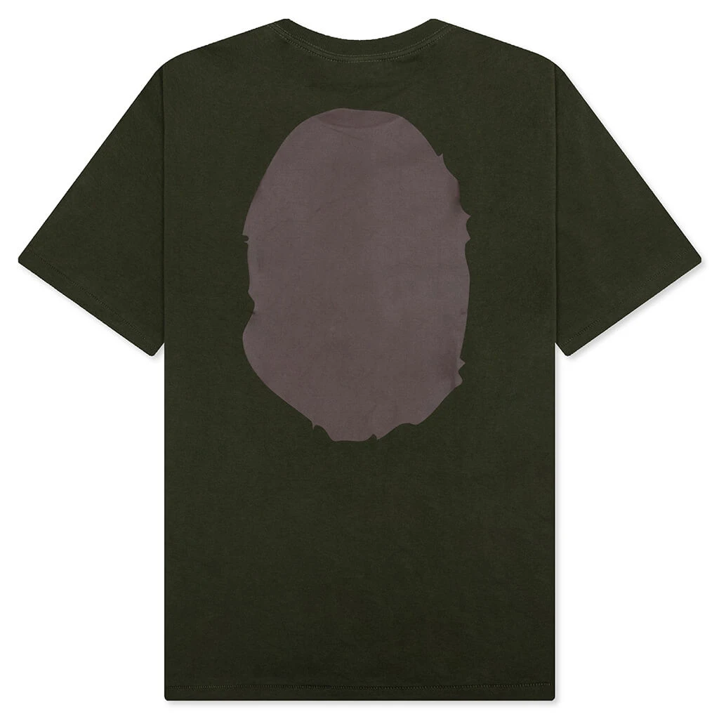 Big Ape Head Tee - Olive Drab 4 Big Ape Head Tee - Olive Drab - Image 2