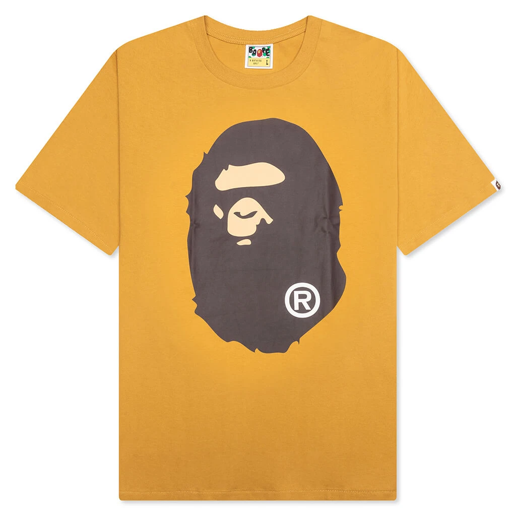 Big Ape Head Tee - Yellow 3 Big Ape Head Tee - Yellow