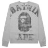 Big College Crewneck - Gray -Feature store Big College Crewneck M Gray 001SWJ801002MGRA 12 05 23 Feature VR