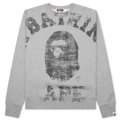 Big College Crewneck - Gray