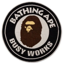 Busy Works Rug L - Black