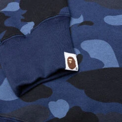 Camo Shark Full Zip Hoodie - Navy -Feature store Camo Shark Full Zip Hoodie Navy 001ZPJ201003MNVY 06 29 23 Feature KN 7