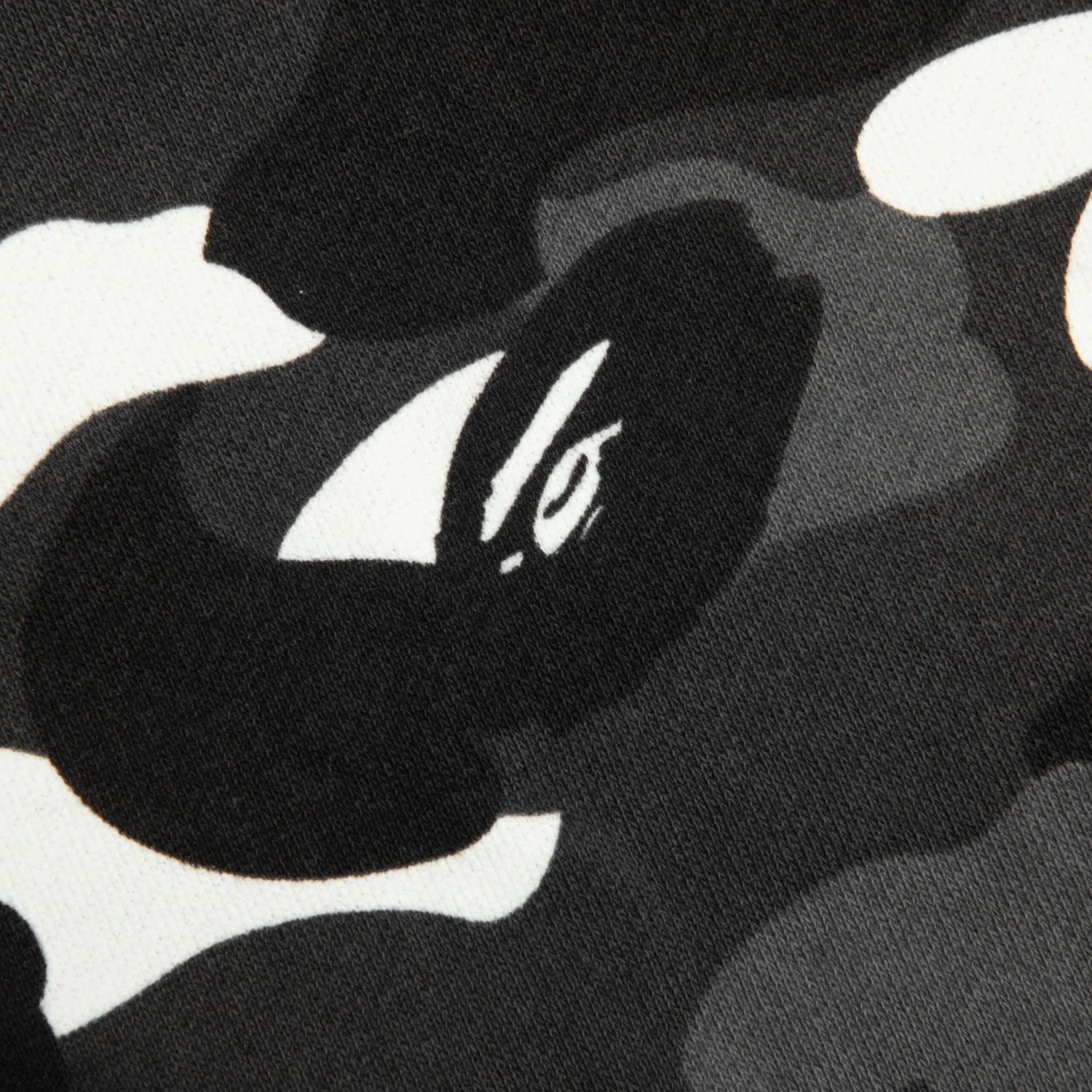 City Camo Shark Full Zip Hoodie - Black 7 City Camo Shark Full Zip Hoodie - Black - Image 5