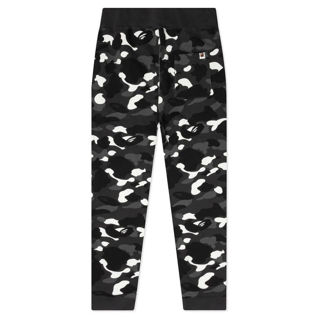 City Camo Shark Sweat Pants - Black 4 City Camo Shark Sweat Pants - Black - Image 2