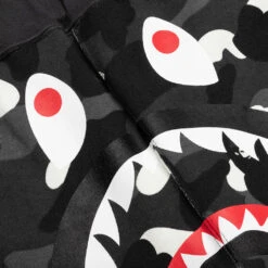 City Camo Shark Sweat Pants - Black 9 City Camo Shark Sweat Pants - Black -Feature store City Camo Shark Sweat Pants Black 001PTJ201001MBLK 06 29 23 Feature KN 7